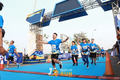 Race photo from ISOPlus Run 2024 Jakarta