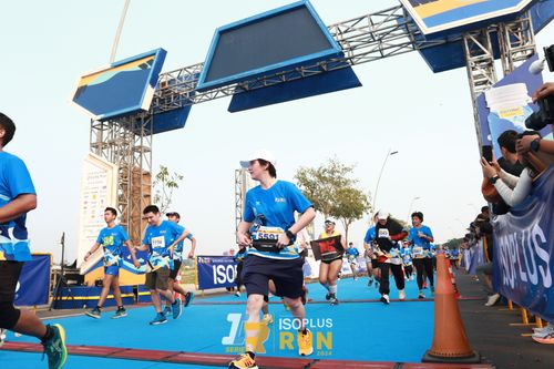 Race photo from ISOPlus Run 2024 Jakarta