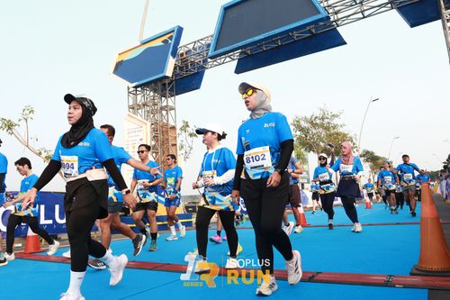 Race photo from ISOPlus Run 2024 Jakarta