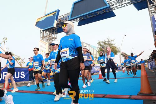 Race photo from ISOPlus Run 2024 Jakarta
