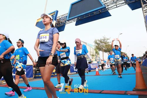 Race photo from ISOPlus Run 2024 Jakarta