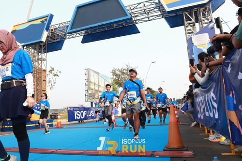 Race photo from ISOPlus Run 2024 Jakarta