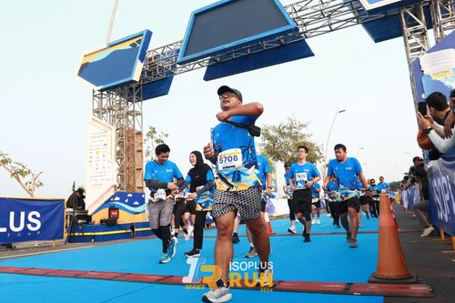 Race photo from ISOPlus Run 2024 Jakarta