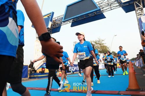 Race photo from ISOPlus Run 2024 Jakarta