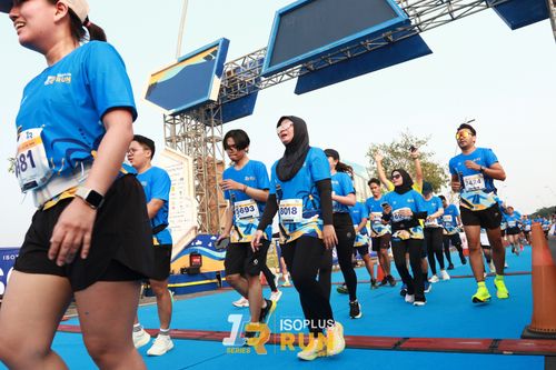 Race photo from ISOPlus Run 2024 Jakarta