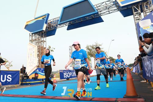Race photo from ISOPlus Run 2024 Jakarta