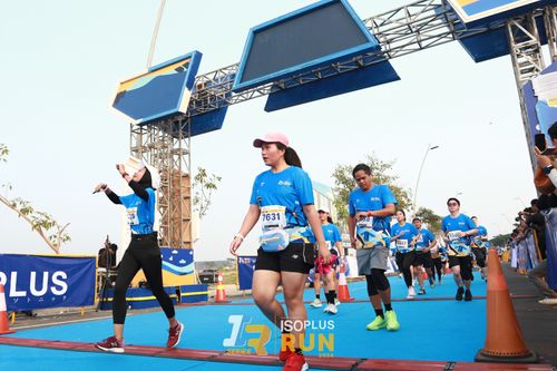 Race photo from ISOPlus Run 2024 Jakarta