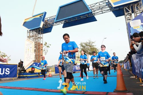 Race photo from ISOPlus Run 2024 Jakarta
