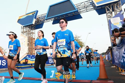 Race photo from ISOPlus Run 2024 Jakarta