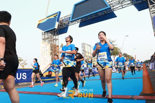 Race photo from ISOPlus Run 2024 Jakarta