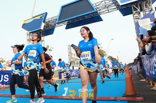 Race photo from ISOPlus Run 2024 Jakarta