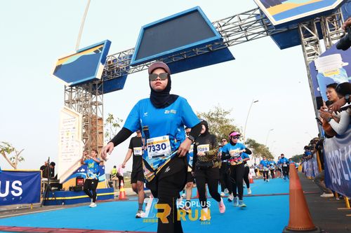 Race photo from ISOPlus Run 2024 Jakarta