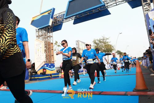 Race photo from ISOPlus Run 2024 Jakarta