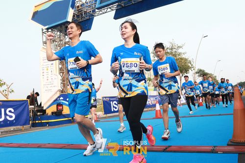 Race photo from ISOPlus Run 2024 Jakarta