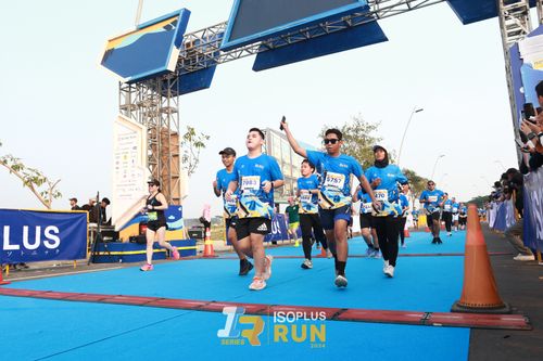 Race photo from ISOPlus Run 2024 Jakarta