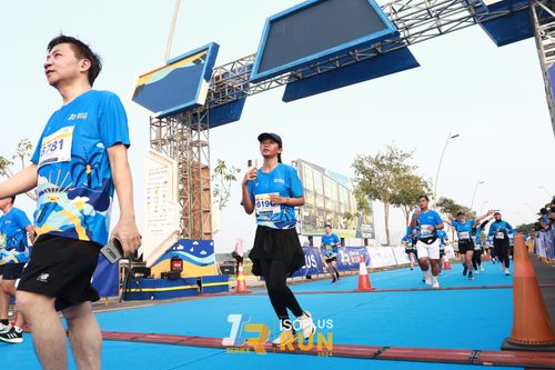Race photo from ISOPlus Run 2024 Jakarta