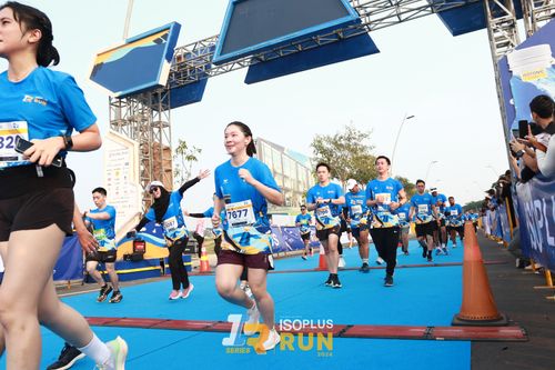 Race photo from ISOPlus Run 2024 Jakarta