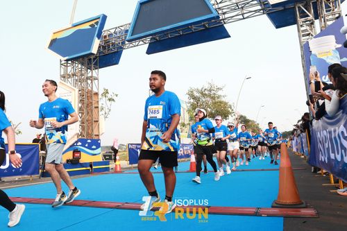 Race photo from ISOPlus Run 2024 Jakarta
