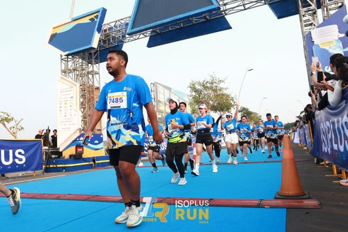 Race photo from ISOPlus Run 2024 Jakarta