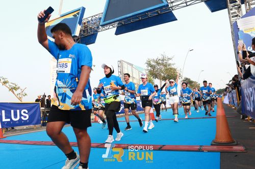 Race photo from ISOPlus Run 2024 Jakarta