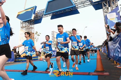 Race photo from ISOPlus Run 2024 Jakarta