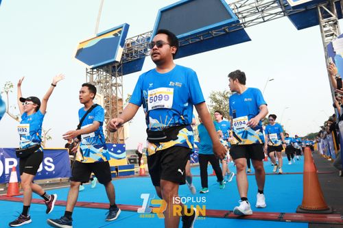 Race photo from ISOPlus Run 2024 Jakarta