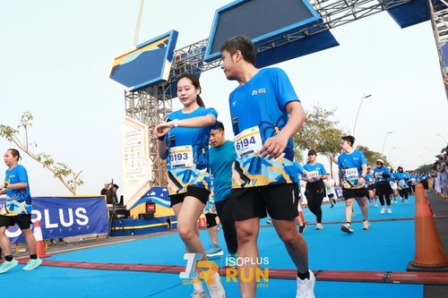 Race photo from ISOPlus Run 2024 Jakarta