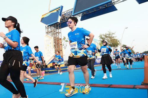 Race photo from ISOPlus Run 2024 Jakarta