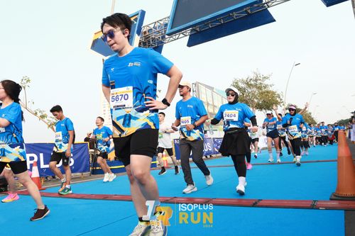 Race photo from ISOPlus Run 2024 Jakarta