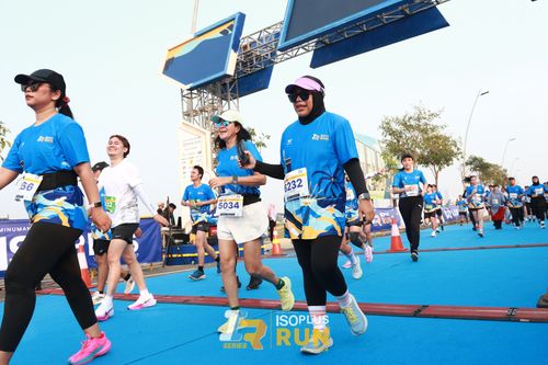 Race photo from ISOPlus Run 2024 Jakarta