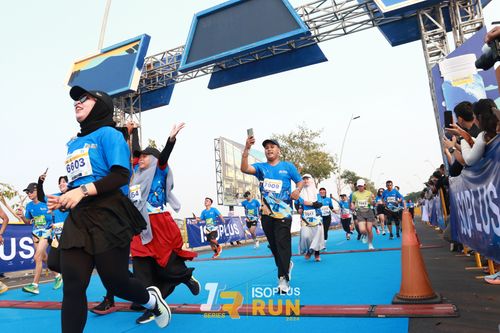 Race photo from ISOPlus Run 2024 Jakarta