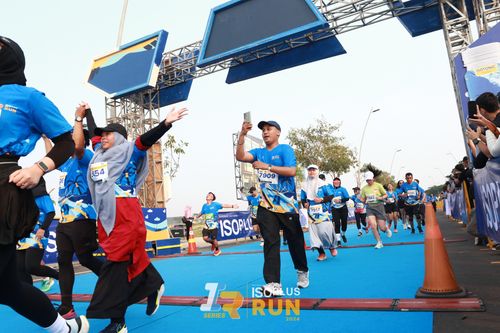 Race photo from ISOPlus Run 2024 Jakarta