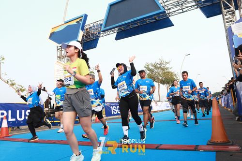 Race photo from ISOPlus Run 2024 Jakarta