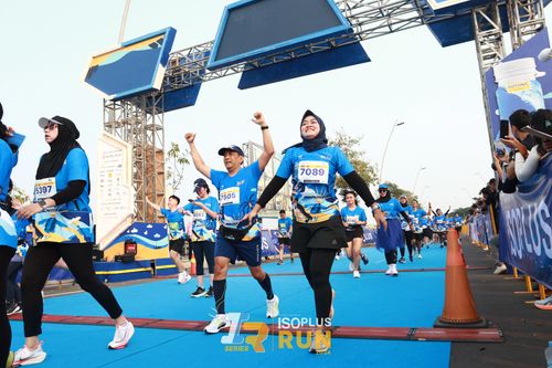 Race photo from ISOPlus Run 2024 Jakarta
