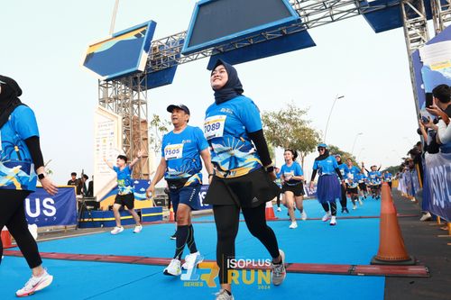 Race photo from ISOPlus Run 2024 Jakarta