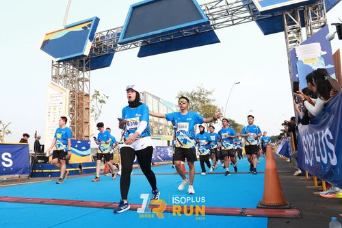 Race photo from ISOPlus Run 2024 Jakarta