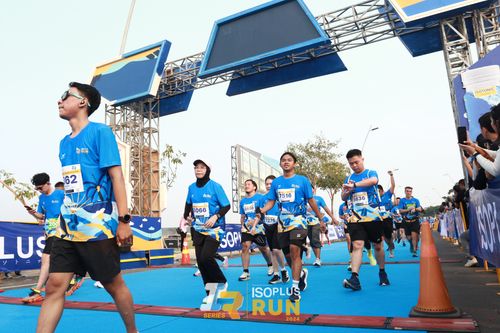 Race photo from ISOPlus Run 2024 Jakarta