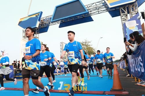 Race photo from ISOPlus Run 2024 Jakarta
