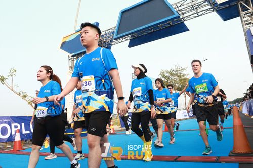 Race photo from ISOPlus Run 2024 Jakarta