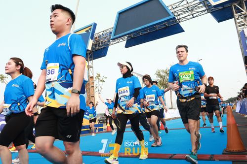 Race photo from ISOPlus Run 2024 Jakarta