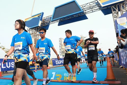 Race photo from ISOPlus Run 2024 Jakarta