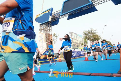 Race photo from ISOPlus Run 2024 Jakarta