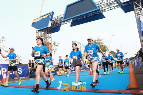 Race photo from ISOPlus Run 2024 Jakarta
