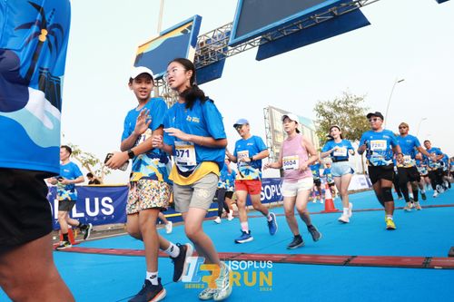 Race photo from ISOPlus Run 2024 Jakarta