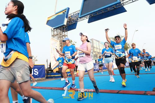 Race photo from ISOPlus Run 2024 Jakarta