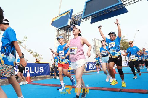 Race photo from ISOPlus Run 2024 Jakarta