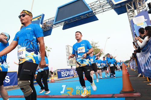 Race photo from ISOPlus Run 2024 Jakarta