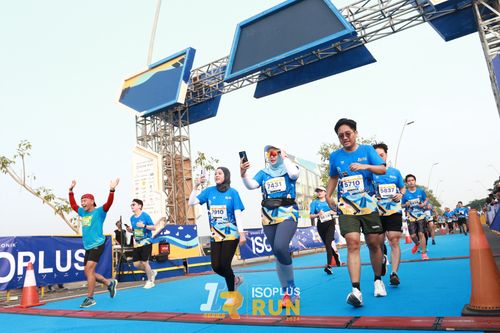 Race photo from ISOPlus Run 2024 Jakarta