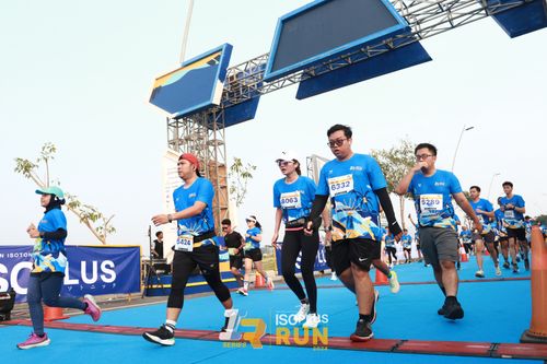 Race photo from ISOPlus Run 2024 Jakarta