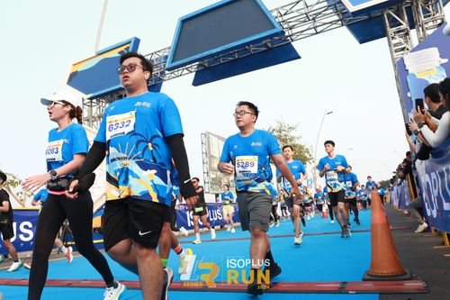 Race photo from ISOPlus Run 2024 Jakarta